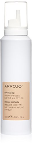 ARROJO Styling Whip: Hair Styling Whip for All Hair Types - Hair Styling Products for shine, body, and lightweight conditioning - with moisturizing Argan Oil â Arrojo Hair Products (5.5 oz)
