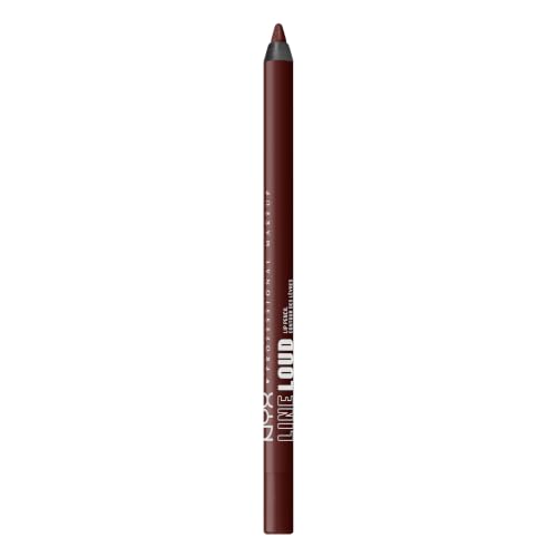 NYX Professional Makeup Matita Labbra Waterproof, Colore Pieno e Finish Matte, No Transfer, Per Labbra Morbide e Perfette, Con Olio di Jojoba e Vitamina E, Line Loud, TonalitĂ : Make A Statement