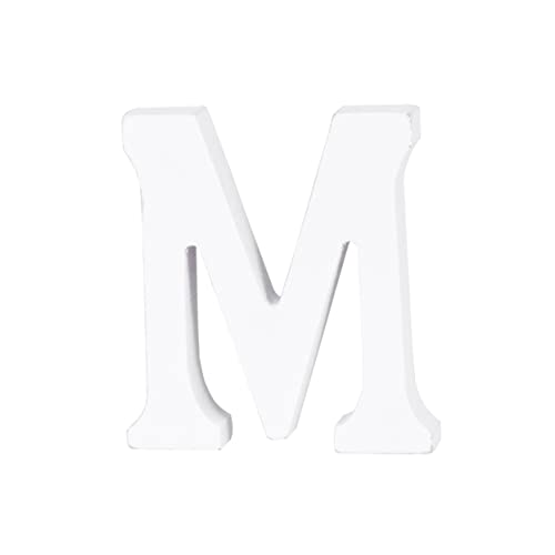 Cabilock Diy Wood Letters Decor 8cm Alphabet Decor for Home Party and Boys and Girls' Learning