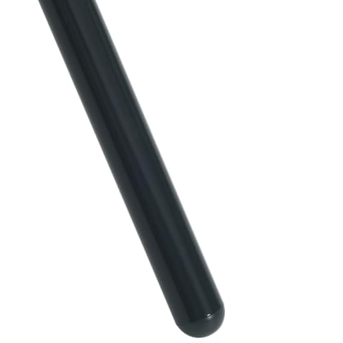 Table bistro vidaXL en acier enduit de poudre anthracite - 7