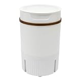 IMOYBBR Portable Washer Laundry Machine, 4.5l Compact Spin Cleaning System with Semi Automatic Single Tub Design Ipx4 Waterproof Construction for Travel Rv Camping and Daily Small Load Use White