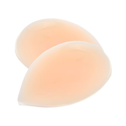 Homoyoyo 2個 シリコンヒップパッド シリコーン臀部パッド バットリフター シリコーンバットパッド 女性用のお パッド 大きなお のためのバットパッド シリカゲル Beige