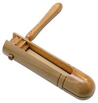 Carraca tubular de gran sonoridad