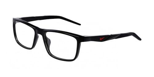 Lunettes de vue Nike 7057 N Black pour homme monture optique noire 54/17/145