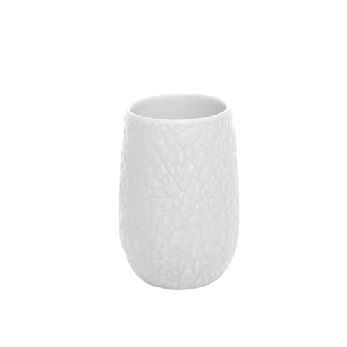 WOLFF - Conjunto 2 Peças para Banheiro de Cerâmica Stone Branco
