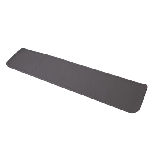 Alfombrilla para derrames de refrigerador con borde elevado de silicona impermeable 6
