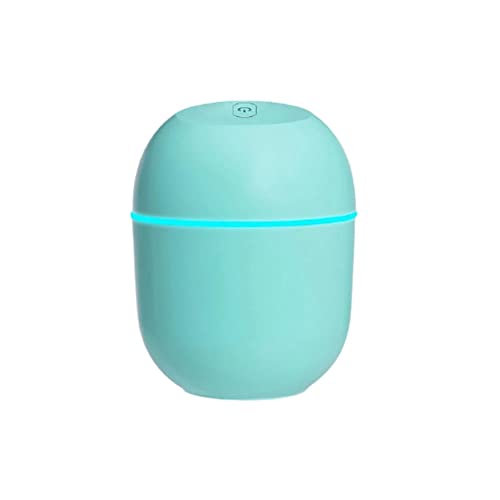 Mini humidificador ultrasónico portátil 220ml color azul
