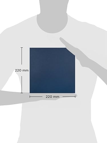 Blake Creative Colour 220 x 220 mm 120 gsm Square Peel & Seal Envelopes (520) Oxford Blue - Pack of 250 - Image 2