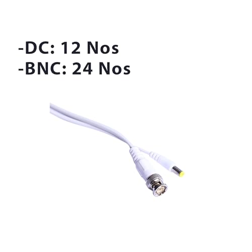 Image of HIKVISION 2MP 1080P 16 Channel DVR, 2MP 12 Bullet Cameras [Night Vision + EXIR Technology + Motion Detection + HDTVI] + 2 TB HDD + 8 CH SMPS 2 Nos + CCTV Cable + BNC /DC