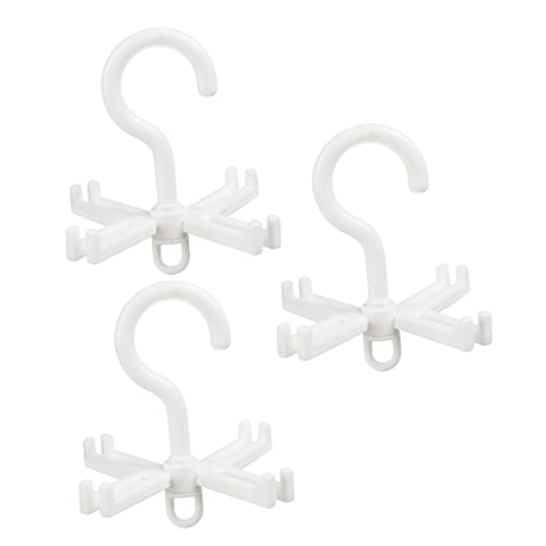 PRETYZOOM Multi-Function Hanger Rotating Storage Hook Drying Rack Compact for Home