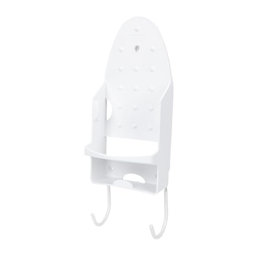 TOYZFRIENDY Soporte de Pared para Tabla de Planchar y Plancha Eléctrica Montaje Fácil con Tornillos Diseño Compacto y Resistente para Hogar Oficina y Hotel Capacidad de Carga Pesada Color