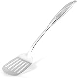 Zulay Kitchen Stainless Steel Metal Spatula – Lightweight, Strong & Durable Metal Turner – Easy...
