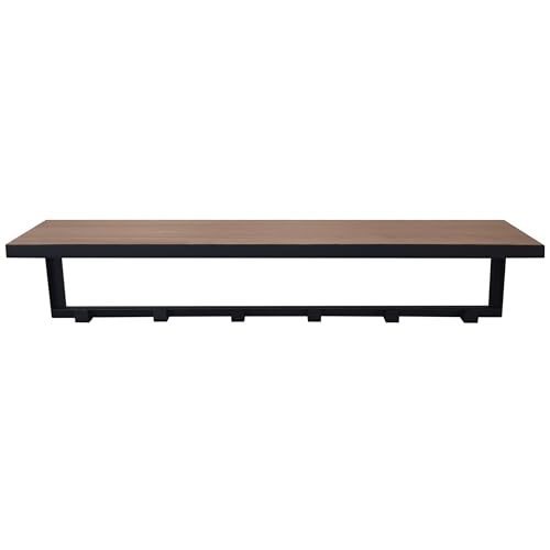 Cabideiro Strassis Design SD-3505 Metal e MDF Cor: Preto