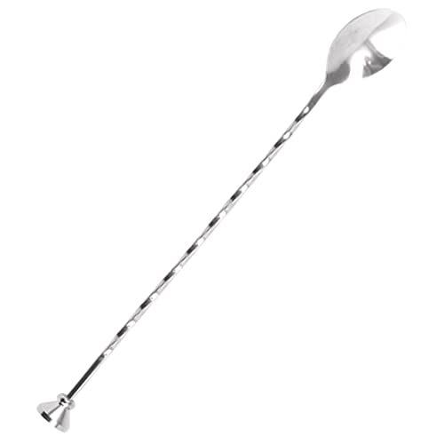 VINTORKY Clave De Cóctel De Acero Inoxidable Cuchara para Cócteles Multifunción para Bebidas De Cócteles Casa Accesorio De Bar