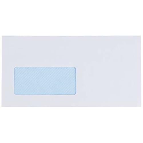 Enveloppe SAM blanche 115 x 225 avec fenêtre pour courrier d'affaires et facturation