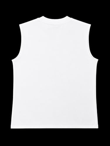 Image of Men's Sleeveless Tank Top for Daily & Gym Use | Round Neck Athletic T-Shirt | Breathable Sports Vest for Workout Running Training Fitness & Casual Wear
