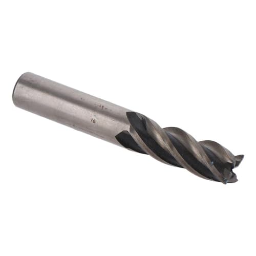 Image of Milling Cutter,Helix Design Unequal Flute Spacing Mill Bits 4 Flute Spiral End Mill(1 /2)