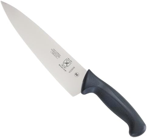 Mercer Culinary M22608 Millennia Black Handle, 8-Inch, Chef's Kni...