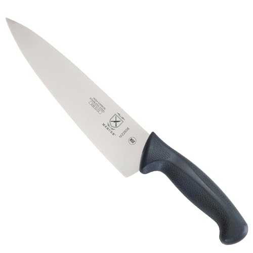 Mercer Culinary M22608 Millennia Black Handle, 8-Inch, Chef's Knife