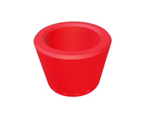 Portavasos para carro color rojo miniatura 1