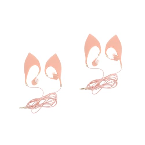 MERRYHAPY 2pcs Gaming Earphone Microphone Creative Ear