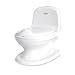 Nuby My Real Potty Training Toilet with Life-Like Flush Button and Sound - 18+ Months - White