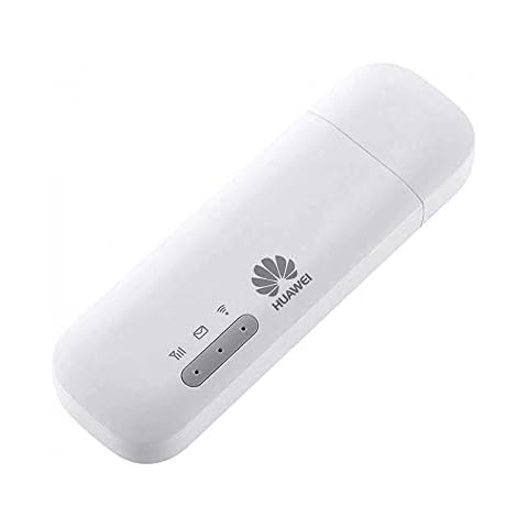 HUAWEI Unlocked E8372h-320 LTE/4G 150 Mbps USB Mobile Wi-Fi Dongle (White) - For use with any sim card worldwide. New 2020 Model. Now Connect 16 Wireless devices Cover