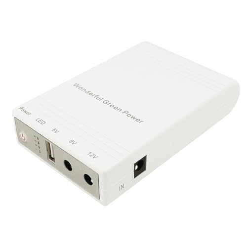 UPS domestique pour routeur 5V 9V 12V batterie de secours 10400mAh