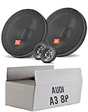 Lautsprecher Boxen JBL 16,5cm System Auto Einbausatz - Einbauset für Audi A3 8P - justSOUND