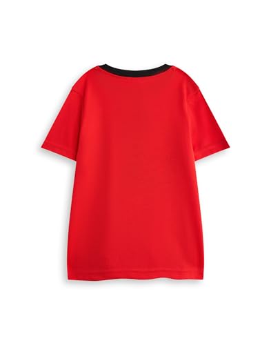 Marvel Spiderman Boys 2 Piece Pajama Set | Kids Red & Grey All Over Print Long Leg Bottoms & Night Top3