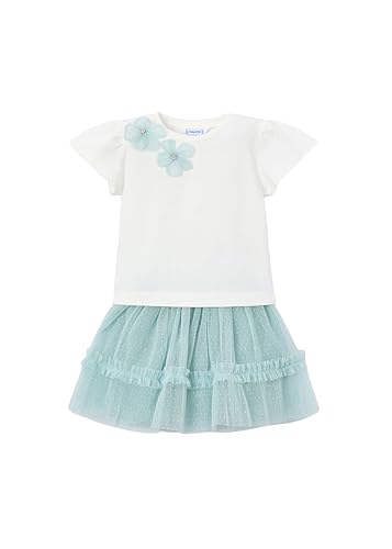 Mayoral Compl.Falda de tul para niñas y niñas lago, turquesa, 2A