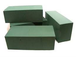 Syndicate Sales Instant Aquafoam 9 Inch By 3 Inch By 4 Inch Blocks Green (12 Pack)