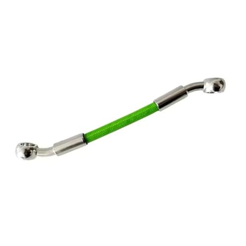 Manguera de embrague freno motocicleta acero inoxidable tubo aceite trenzado hidráulico 30cm