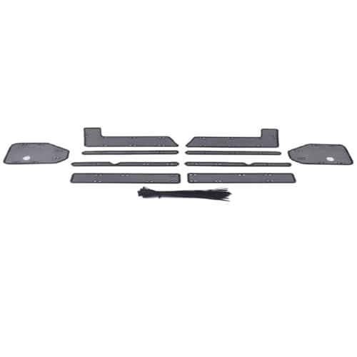 Pexorin Grille avant de voiture en acier inoxydable, filet anti-insectes et anti-souris, for Touareg, 2018 2019 2020 2021 2022 Moustiquaire anti-insectes pour calandre de voiture(A)