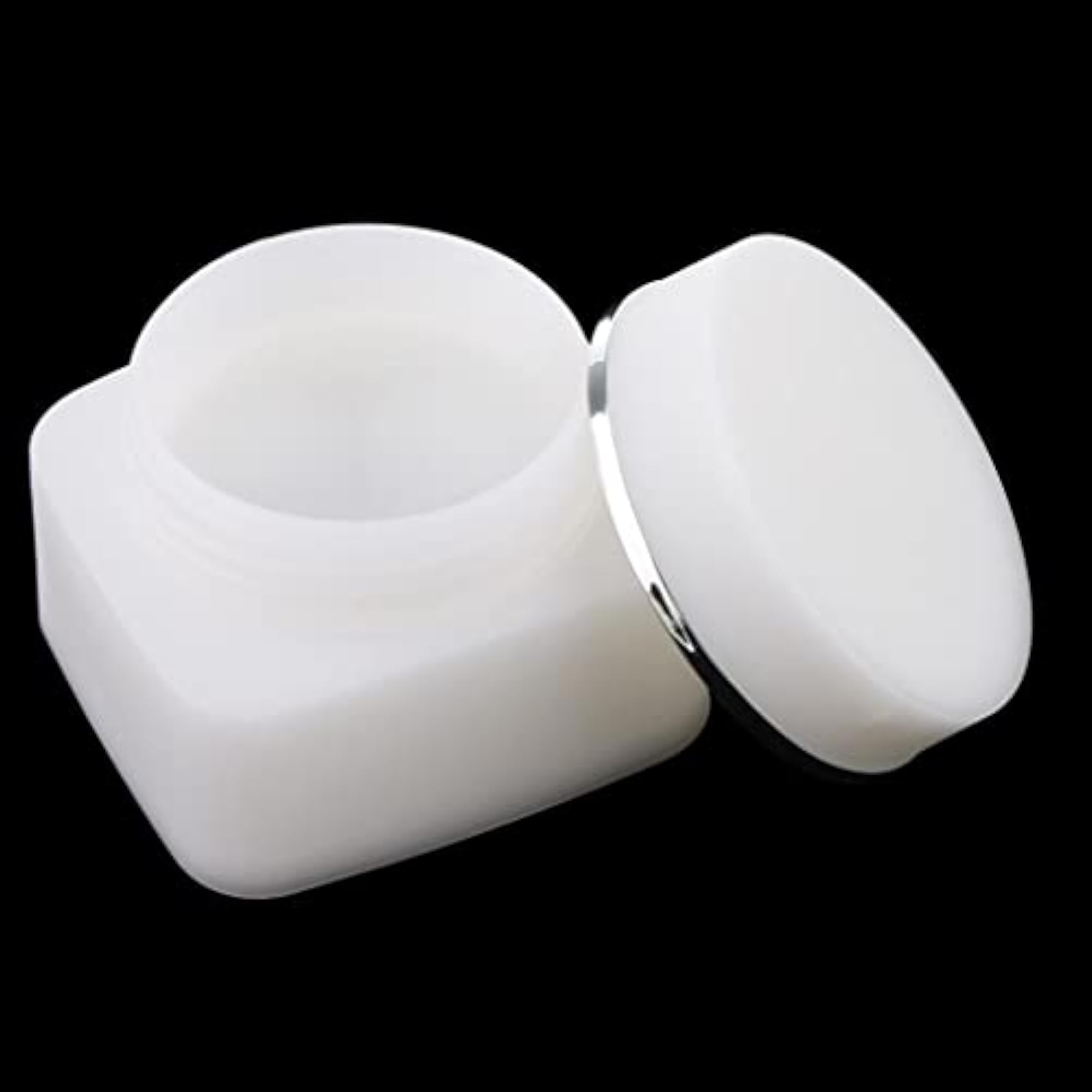 2PCS Cosmetics Container Makeup Cream Power Balm Jars, 50g