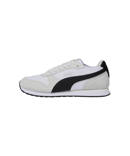 Image of Puma Unisex-Adult White-Black-Vapor Gray Sneaker