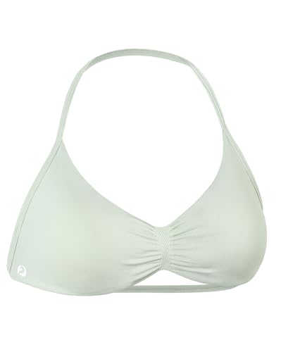 Image of AUROLA Influence Strappy Bra Sports Bras for Women, Backless Padded Impact Strappy Bra Workout Gym Yoga with Removable Cups