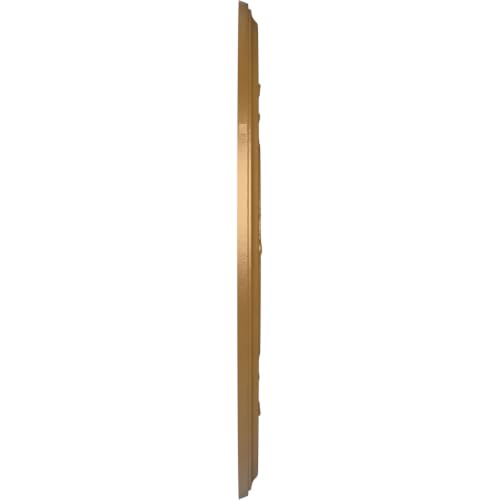 Image of Ekena Millwork CMP16BACGH Baltimore Thermoformed PVC Ceiling Medallion (Fits Canopies up to 6 1 /2 inch), 16 inchOD x 3 1 /2 inchID x 1 inchP, Metallic Gold Rush