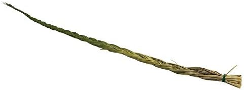New Age Imports, Inc. Sweetgrass Incense Braid XL 24" (1 Count, 1 Set, 1 Piece, 1 Item Package Quantity)