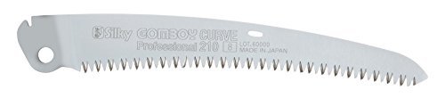 Silky Hoja de repuesto para sierra Silky Gomboy Curve 270 mm de grosor, con hoja curvada