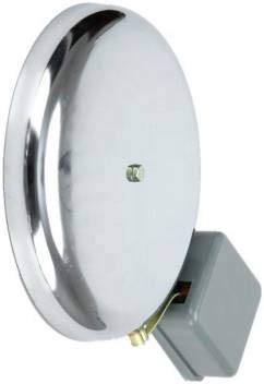 RK 225 mm Gong Electric Industrial School College Factory Bell Wired Door Metal Chime (12 inch, Silver)