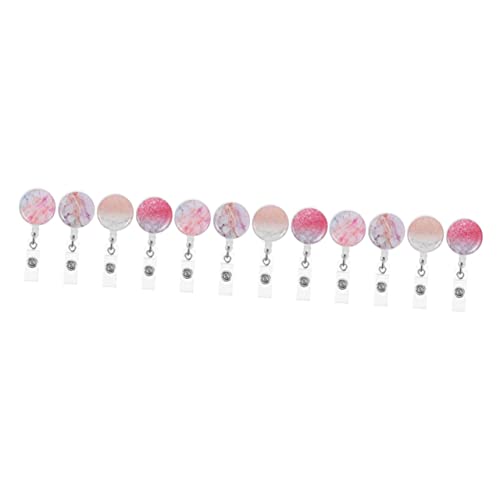 Porte-badge rétractable VILLCASE lot de 12 pour professionnels