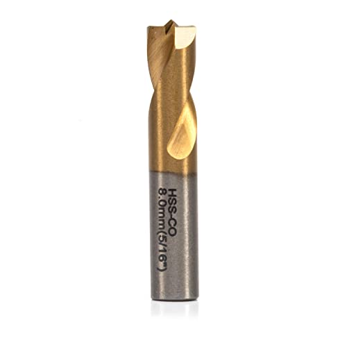 Neiko 10052A Spot Weld Drill Bits, High Speed Cobalt Steel with Titanium Coating | 8mm (5/16-Inch) by NEIKO - Used condition - CA$15.15