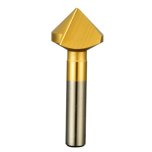 Outil d'ébavurage à cannelure simple 90° en acier HSS