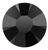 Preciosa Maxima Flatback Rhinestones - Choose Your Size - Color: Jet - 144 Pieces (SS20 (4.60-4.80mm))