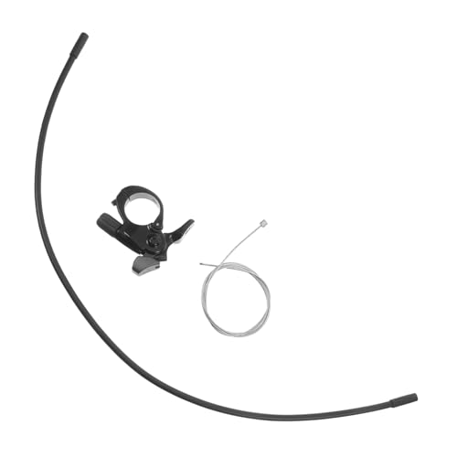 SUPVOX 1 Set Aluminum Alloy Bicycle Remote Lever for Front Fork Lock Control Durable Suspension System Switch for Mountain and Electric Bikes Quick Activation Accurate Adjustments