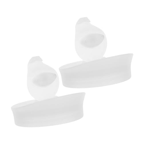 HOMOBABE 2pezzi Coperchio Per Caraffa d Acqua in Plastica Bianca Per Versare Coperchi Sostituibili Di Perdite Per Bottiglie Di Succo Per Brocche Per Acqua Fredda