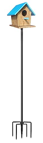LOPANNY Bird House Pole, 1 Pack 109 Inch Heavy Duty ...