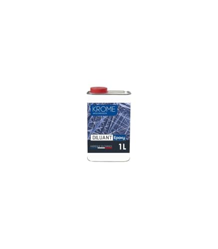 KROME PEINTURE - Krome Diluant Epoxy - Nettoyage et Dilution des Peintures - 1L - Conditionnement 1L