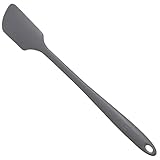 GIR: Get It Right Silicone Kitchen Spatula - Non-toxic Cooking Utensils for Nonstick Cookware, Cooking and Baking, Skinny - 11IN - Gray